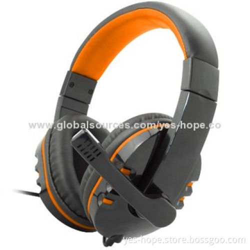 New Style Popular Computer Game Console Headphones with 20-20,000Hz Frequency Response Range